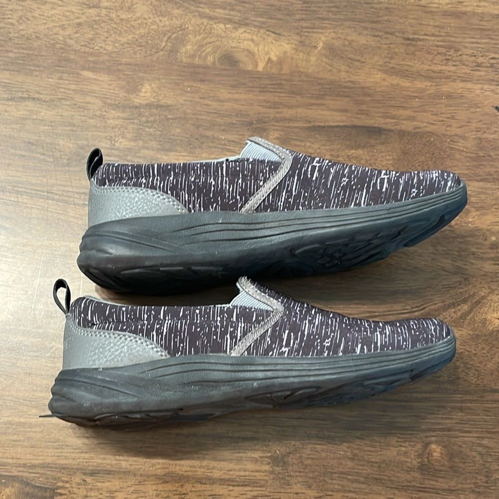 Vionic Agile Kea Heathered Black Gray Slip On Comfort Shoes Size 7 - Picture 3 of 7